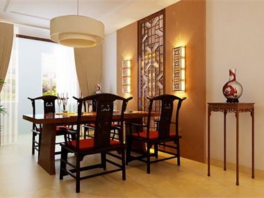 客厅是传统与现代居室风格的碰撞。以现代的装饰手法和