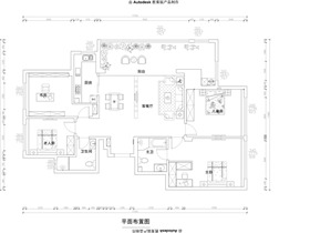 中式平面設(shè)計(jì)效果圖