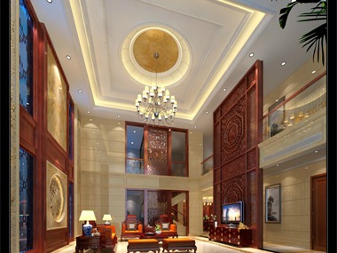 深圳市纯水岸14期27层室内设计客厅