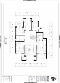 頂層LOFT現(xiàn)代簡約風(fēng)格平面圖