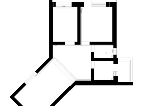 北京卫视暖暖的新家之火炬户型改造平面图