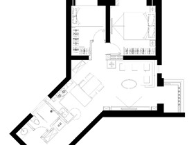 北京卫视暖暖的新家之火炬户型改造平面图