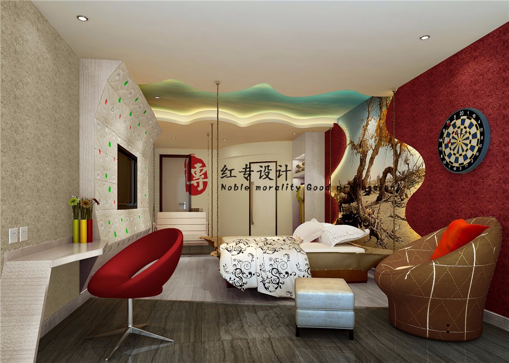新疆专业酒店设计公司-红专设计|九眼桥主题酒店