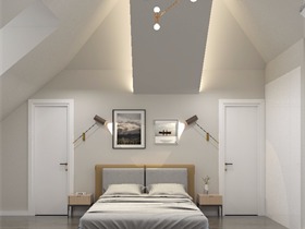 现代卧室其它效果图