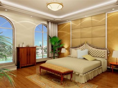 东南亚风格案例卧室